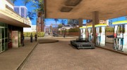 Оживлённая заправка в Лос Сантос V 1.0 for GTA San Andreas miniature 1