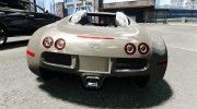 Bugatti Veyron 16.4 v1.7 для GTA 4 миниатюра 4