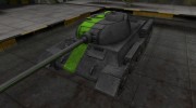 Скин для T-34-1 с зеленой полосой для World Of Tanks миниатюра 1