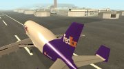 Airbus A300st Beluga FedEx para GTA San Andreas miniatura 2
