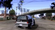 Chevrolet Blazer Sheriff Edition для GTA San Andreas миниатюра 4