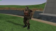 Командир группировки Тёмные сталкеры из S.T.A.L.K.E.R v.2 для GTA San Andreas миниатюра 3