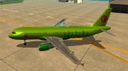 Airbus A-320 S7Airlines for GTA San Andreas miniature 2