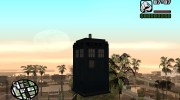 ТАРДИС 9-10 Доктора для GTA San Andreas миниатюра 2