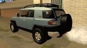 Toyota FJ Cruiser 2012 для GTA San Andreas миниатюра 4