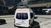 Mercedes-Benz Sprinter Iranian Ambulance для GTA 4 миниатюра 4
