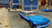 Chevrolet Caprice Brougham 1986 Station Wagon NYPD for GTA 4 miniature 10