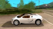 Bugatti Veyron Grand Sport para GTA San Andreas miniatura 2