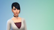 Чокер Monolith para Sims 4 miniatura 3