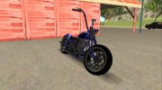 GTA V Western Motorcycle Zombie Bobber Stock para GTA San Andreas miniatura 1