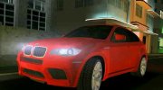 BMW X6M для GTA Vice City миниатюра 2