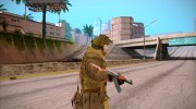 Униформа штурмовика РФ из WarFace для GTA San Andreas миниатюра 2