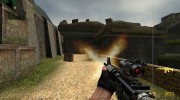 Ank/CJ M4A1 With Chumpchanges aimpoint для Counter-Strike Source миниатюра 2