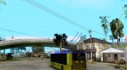 Троллейбус ЛАЗ Е-183 для GTA San Andreas миниатюра 3