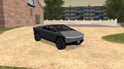 Tesla CyberTruck для GTA San Andreas миниатюра 1