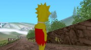 Лиза Симпсон для GTA San Andreas миниатюра 3