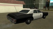 Dodge Polara 1971 Los Angeles Police Dept для GTA San Andreas миниатюра 3