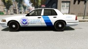 Ford Crown Victoria Homeland Security para GTA 4 miniatura 2