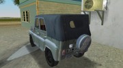 УАЗ 469 военный для GTA Vice City миниатюра 3