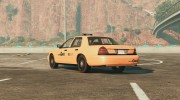 NYC Crown Victoria Taxi for GTA 5 miniature 3