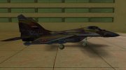 MIG 29 fulcrum Yemen para GTA Vice City miniatura 2