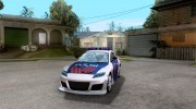 Mazda RX-8 Police para GTA San Andreas miniatura 1