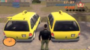 Blista Cab для GTA 3 миниатюра 5