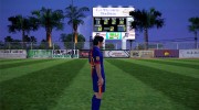 Lionel Messi Barcelona для GTA San Andreas миниатюра 6