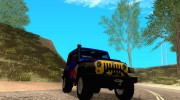 Jeep Wrangler Red Bull 2012 для GTA San Andreas миниатюра 4