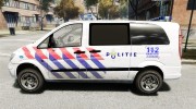 Mercedes Vito 115 CDI Dutch Police для GTA 4 миниатюра 2