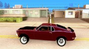 Ford Mustang Boss 429 1970 para GTA San Andreas miniatura 2