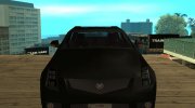Cadillac CTS-V 2010 для GTA San Andreas миниатюра 3