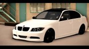 BMW E90 320d Tuned для GTA San Andreas миниатюра 1