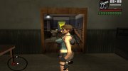 Sexy Lara Croft Big Boobs для GTA San Andreas миниатюра 4