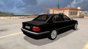 1996 BMW 730i E38 Transporter Movie para GTA San Andreas miniatura 5