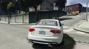 Audi S4 Unmarked для GTA 4 миниатюра 4