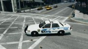 Ford Crown Victoria v2 NYPD для GTA 4 миниатюра 2