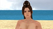 Dead or Alive 5 LR Mai Shiranui Nude v2 Shaved for GTA San Andreas miniature 2