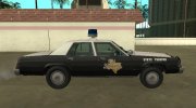 Ford LTD Crown Victoria 1987 Texas State Trooper para GTA San Andreas miniatura 6