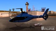 GTA V Buckingham Volatus для GTA San Andreas миниатюра 2