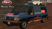 Vapid Speedo Classic News Van para GTA San Andreas miniatura 1