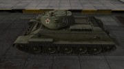 Скин с надписью для T-34 для World Of Tanks миниатюра 2