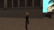 Симпатичная блондинка for GTA San Andreas miniature 3