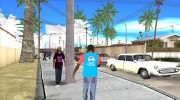 Футболка pepsi для GTA San Andreas миниатюра 6