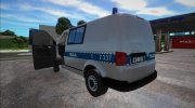 Volkswagen Transporter T5 - Policja KSP для GTA San Andreas миниатюра 3