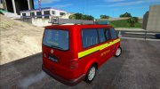 Volkswagen T5 Vatrogasci (Пожарная) for GTA San Andreas miniature 3