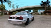 Ford Crown Victoria Louisiana Police для GTA San Andreas миниатюра 4