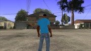 CJ в футболке (Pepsi) для GTA San Andreas миниатюра 5