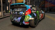 Ford Fiesta Rallycross - Ken Block [Hoonigan] 2013 para GTA 4 miniatura 3