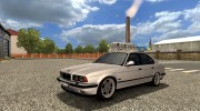 BMW E34 para Euro Truck Simulator 2 miniatura 2